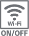 WI-FI on/off